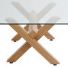 Mesa de Centro Spazzio Cross Natural