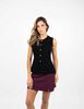 Polera Botones Sin Mangas Mujer Zibel