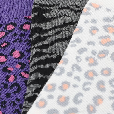 Imagen 2 del producto Pack 3 Unidades Calcetin Mujer Invisible de Algodón Icono Surtido