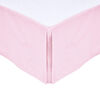Faldón Mashini 144 Hilos Súper King Liso Rosa