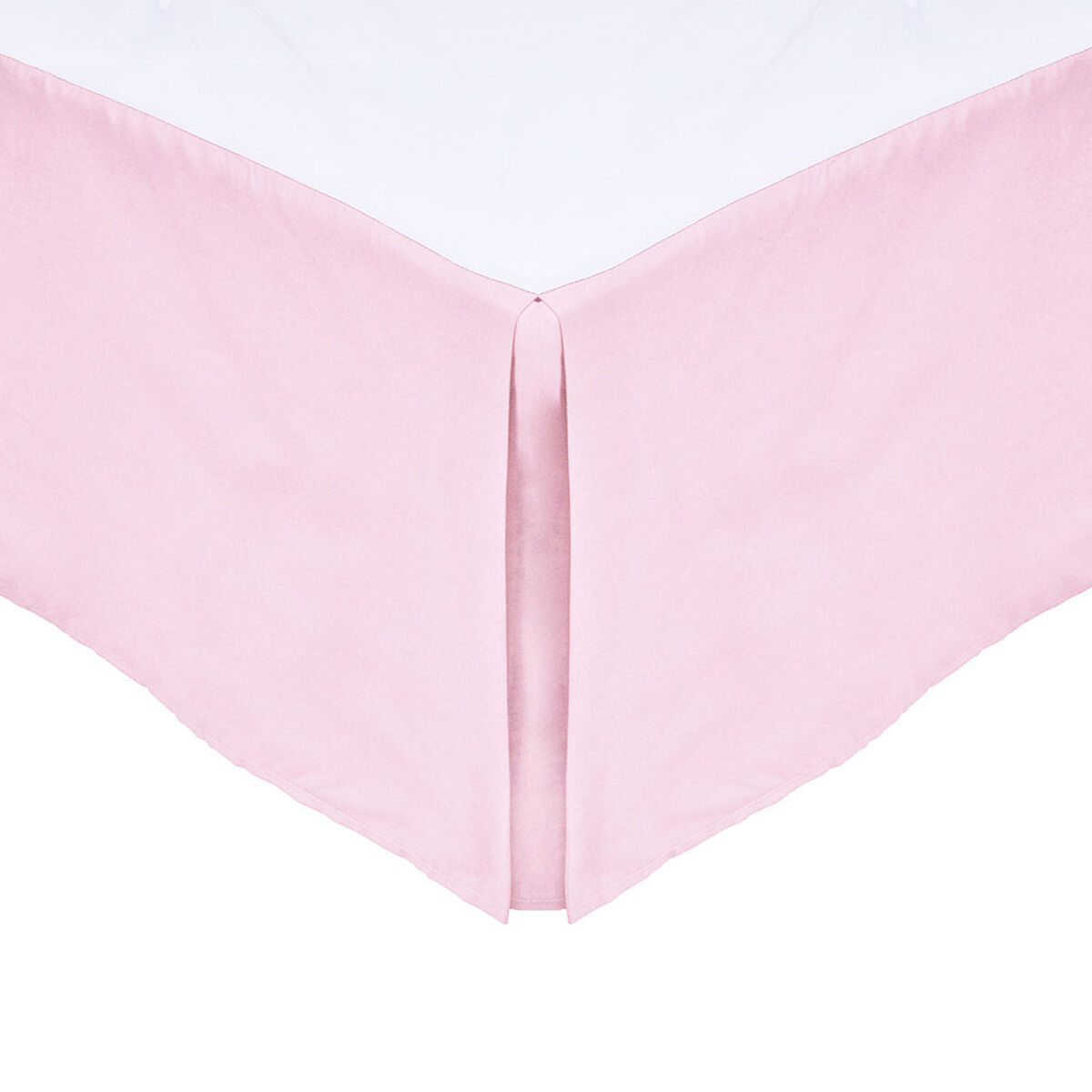 Faldón Mashini 144 Hilos Súper King Liso Rosa