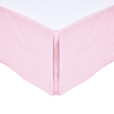 Faldón Mashini 144 Hilos Súper King Liso Rosa