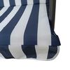 Sillón Columpio para Terraza Casanova 3 Cuerpos Azul Blanco