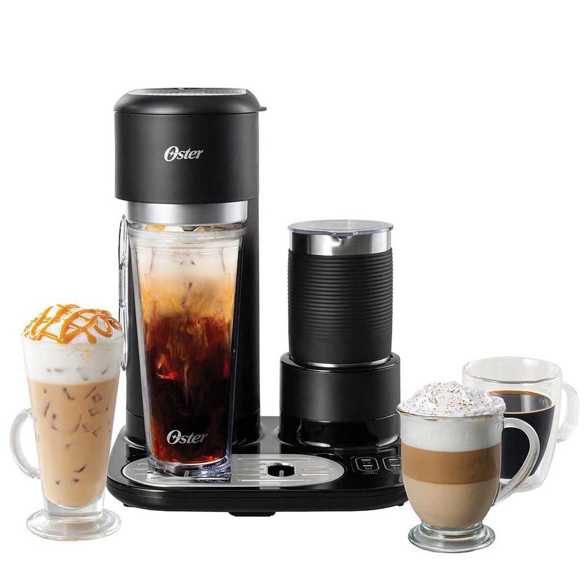 Cafetera Latte Oster BVSTDC02B con Espumador 650 ml