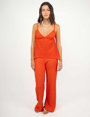 Imagen 2 del producto Polera Sin Mangas Mujer Icono Coral, Crudo