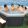 Hot Tub Inflable Mspa Tuscany 4 Premium Gris