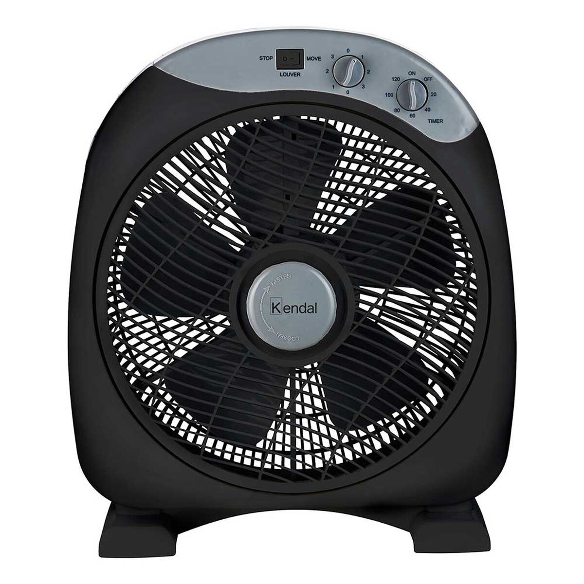 Ventilador Box Kendal KF-12B3N 12"