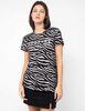 Polera Con Estampado Manga Corta Mujer Fiorucci