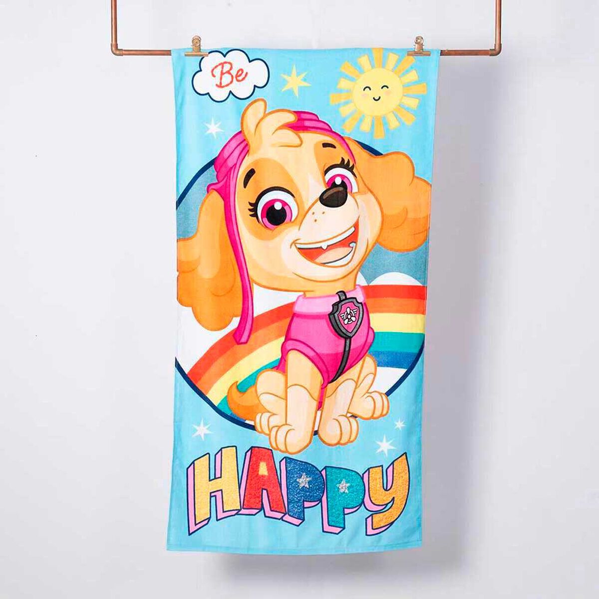 Toalla de Playa Infantil Paw Patrol Be Happ 70 x 140 cm