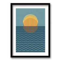 Cuadro Decorativo Retela Sunset 70 x 50 cm