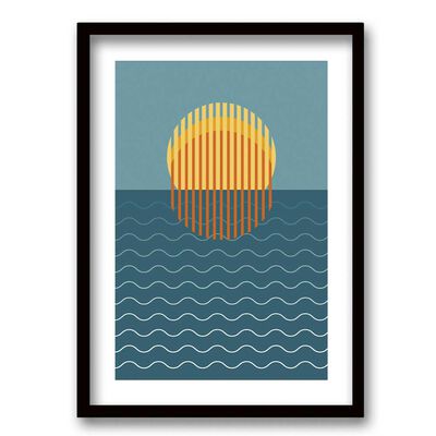 Imagen 1 del producto Cuadro Decorativo Retela Sunset 70 x 50 cm