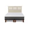 Cama Europea CIC Base Dividida 2 Plazas Balance + Respaldo Torino Alpino