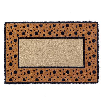Limpiapiés Idetex Coco Stone 40 x 60 cm Café