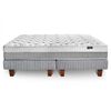 Cama Europea Cannon Base Dividida 2 Plazas Hybrid Cloud