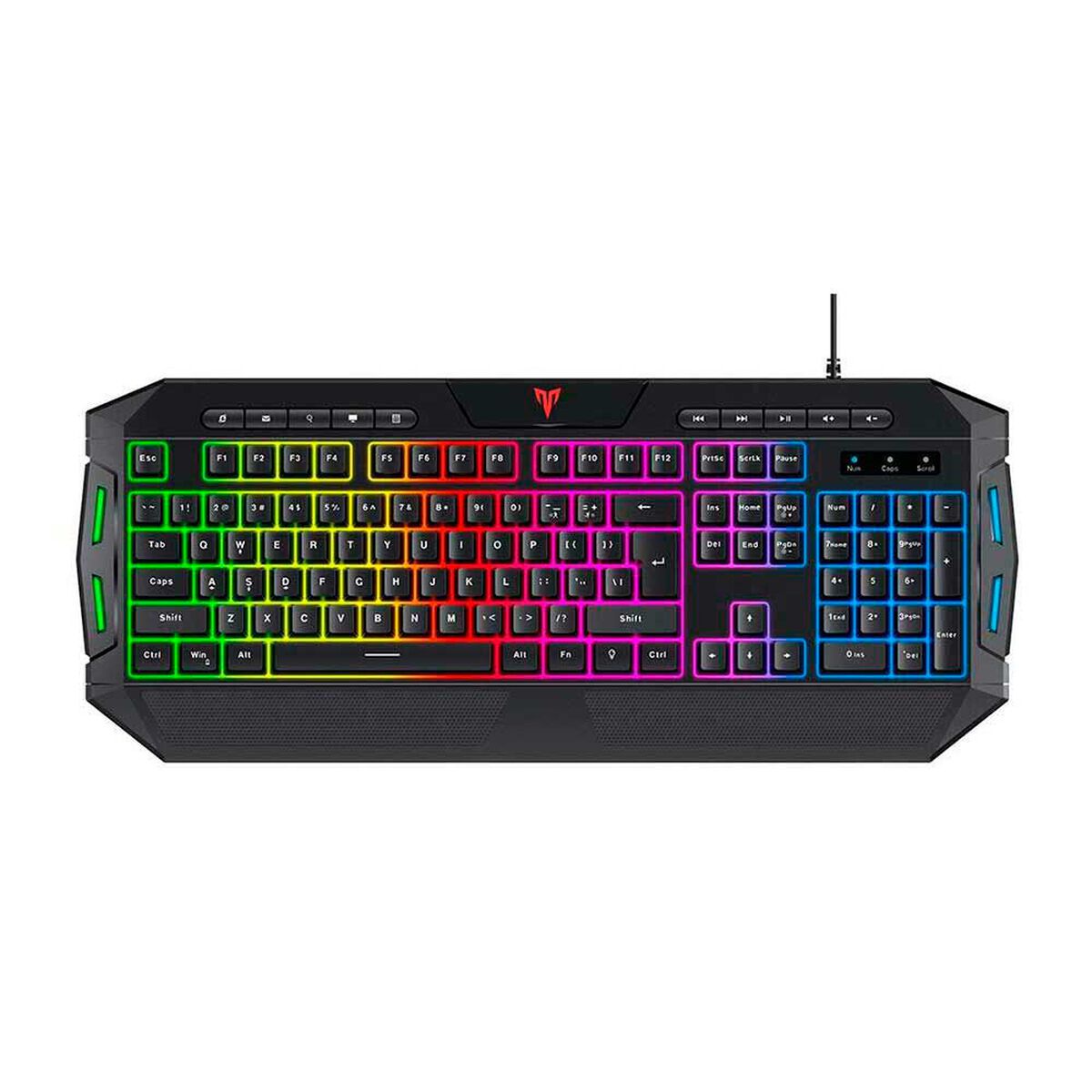 Kit Gamer Targa TG-KM210 Teclado + Aud&iacute;fonos + Mouse + Mousepad