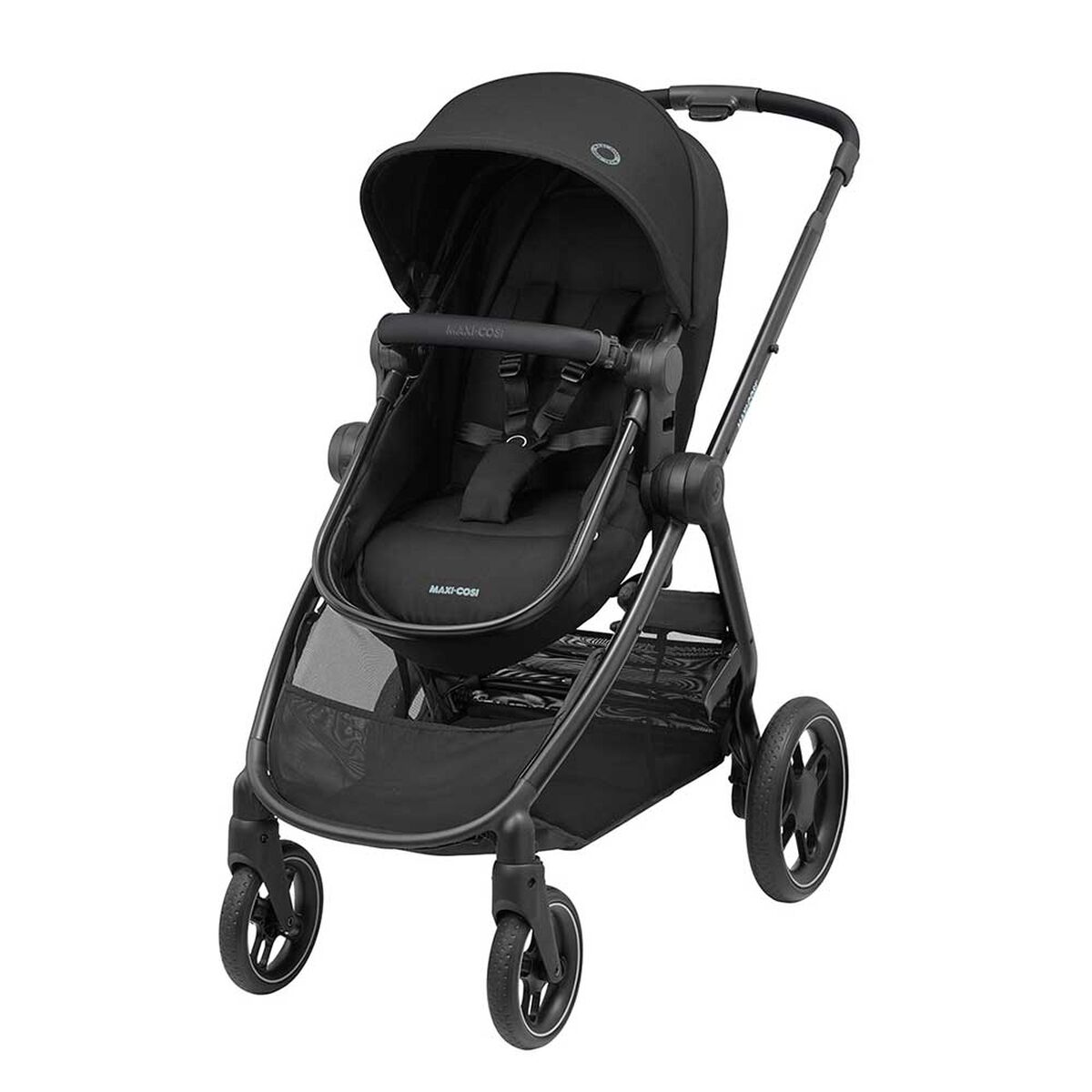 Coche Travel System Zelia 3 + Pebble 360° + Family Fix Black Maxi-Cosi