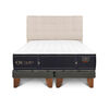 Cama Europea CIC Base Dividida S&uacute;per King Grand Premium + Respaldo Ebro