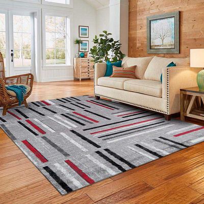 Imagen 2 del producto Alfombra Idetex Carved Rojo 133 x 180 cm