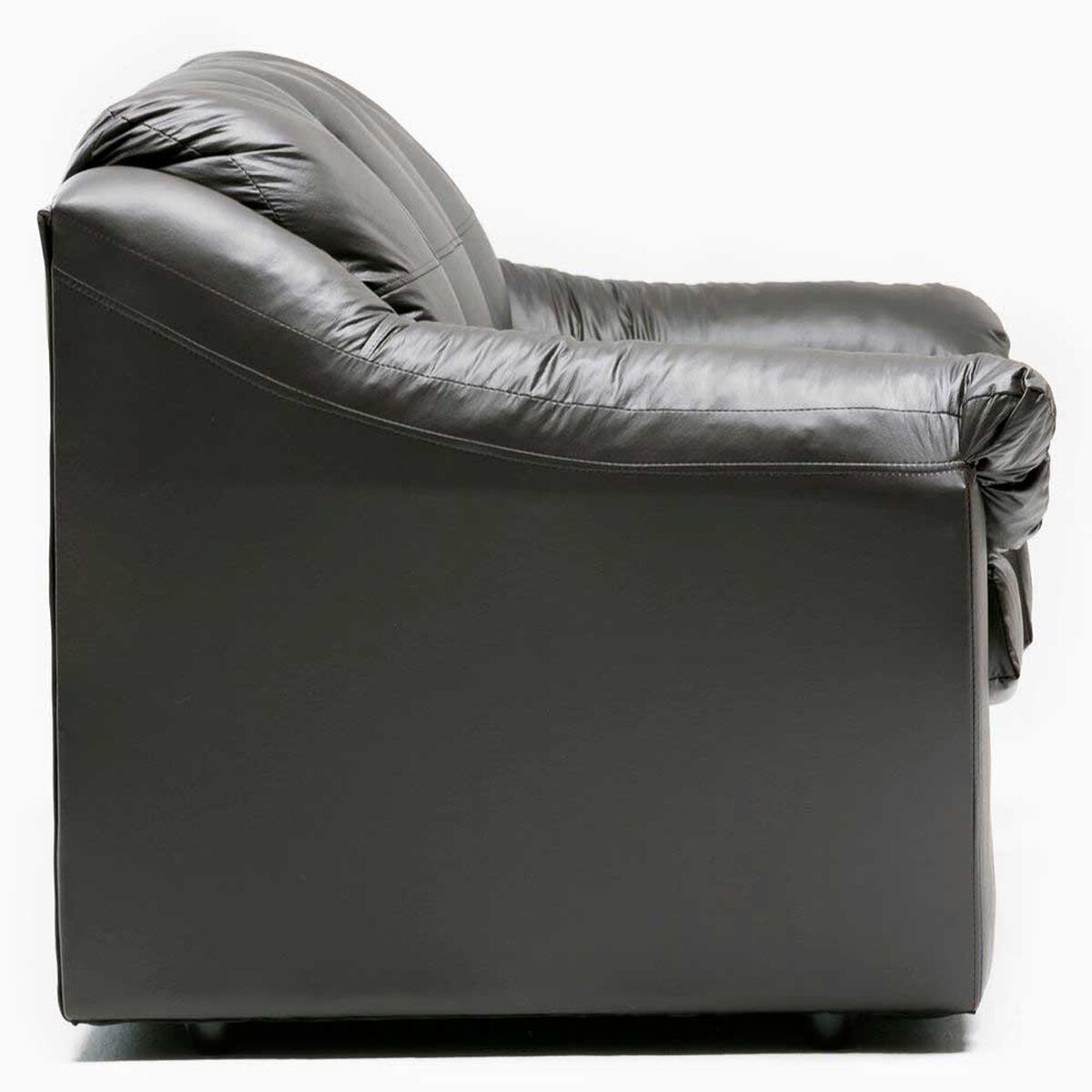 Juego de Living Cabsur Galicia Sof&aacute; 3 Cuerpos + Sof&aacute; 2 Cuerpos PU Caf&eacute;