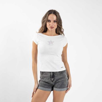 Polera Manga Corta Mujer Soviet