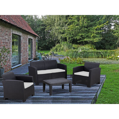 Imagen 2 del producto Juego de Living para Terraza Northwest Menorca Sofá 2 Cuerpos + Dos Sillones 1 Cuerpo