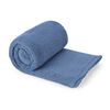 Frazada Sherpa Casanova 1,5 Plazas Liso Azul