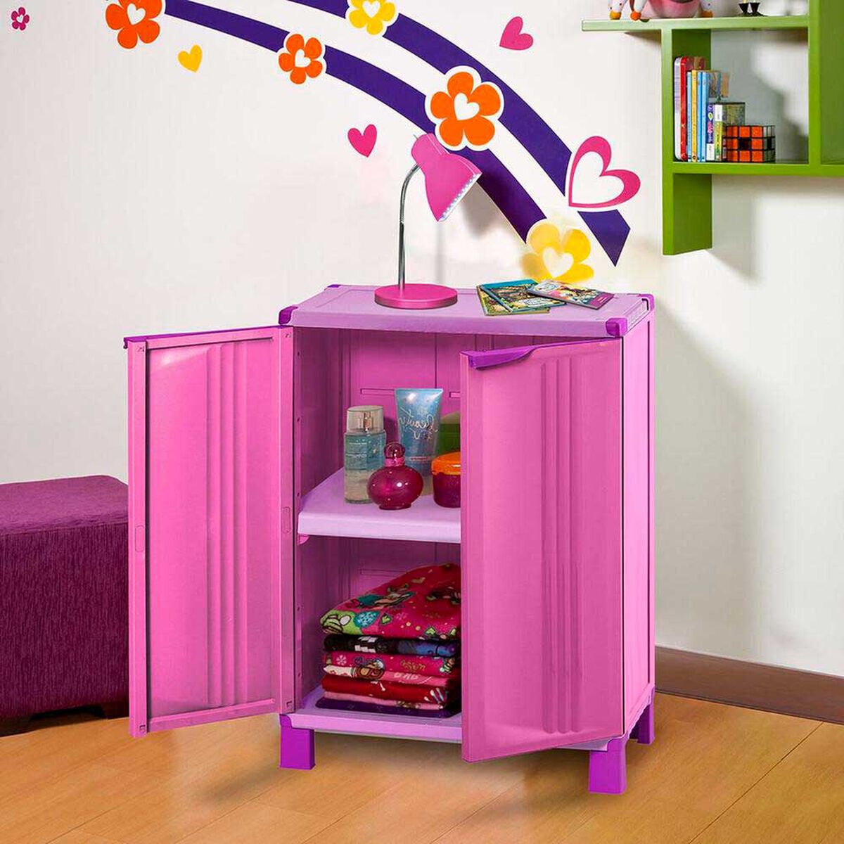 Armario Mediano Rimax Starplast Home Fucsia