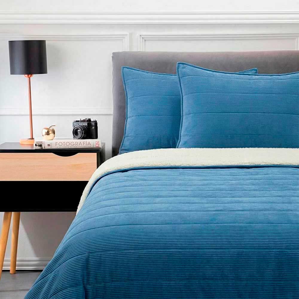 Cobertor Corduroy Sherpa Zibel 2 Plazas