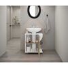 Mueble para Lavamanos Tuhome Phillips Blanco Fresno
