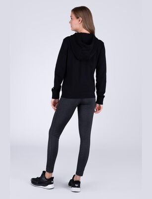 Imagen 2 del producto Polerón Hood Sport Mujer Everlast Negro, Rosado