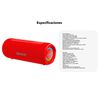 Parlante Port&aacute;til Aiwa AW-Q260R 15W Bluetooth Rojo
