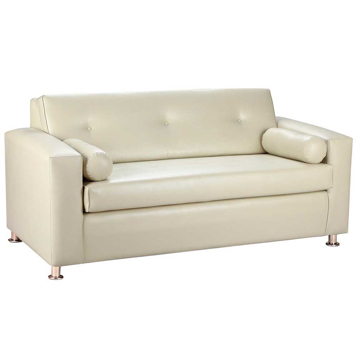 Sof&aacute; Bodevir Vivo PU 12 3 Cuerpos Beige&nbsp;