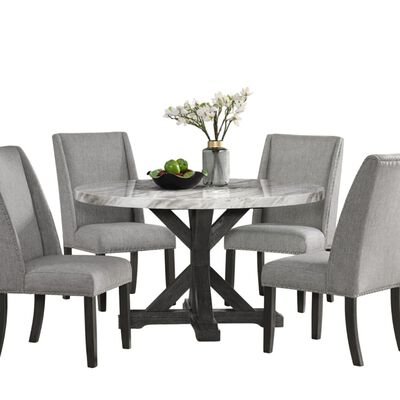 Juego de Comedor Daniels COMR-4930-4 4 Sillas Blanco