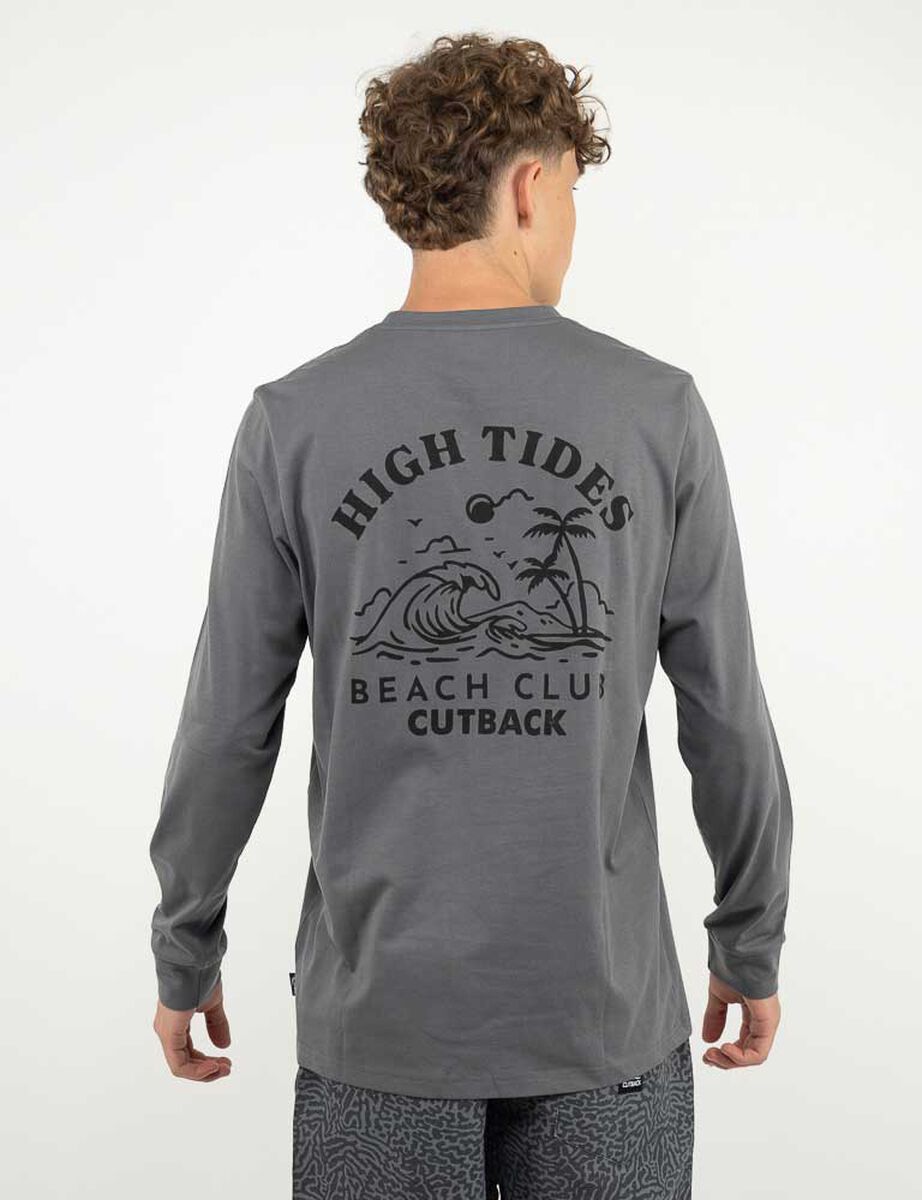 Polera Manga Larga Hombre Cutback