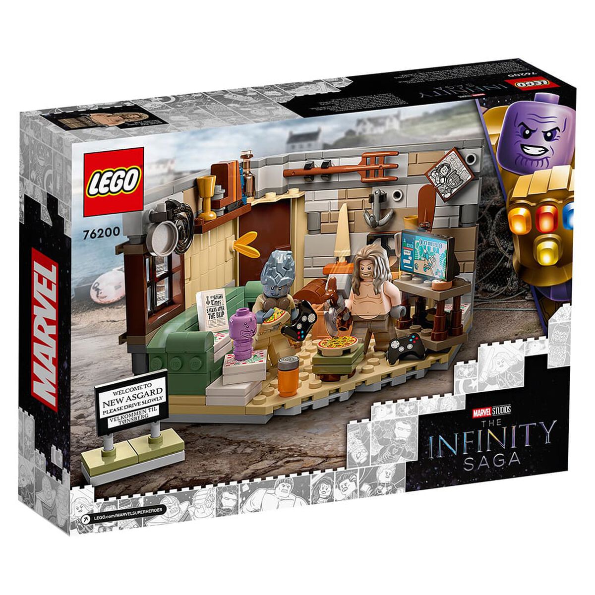 Set Armable Nuevo Asgard de Thor Gordo Lego