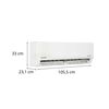 Aire Acondicionado Midea Split Inverter Comfee 24000 BtuH