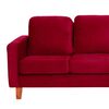 Sof&aacute; Latam Home Venecia 3 Cuerpos Rojo