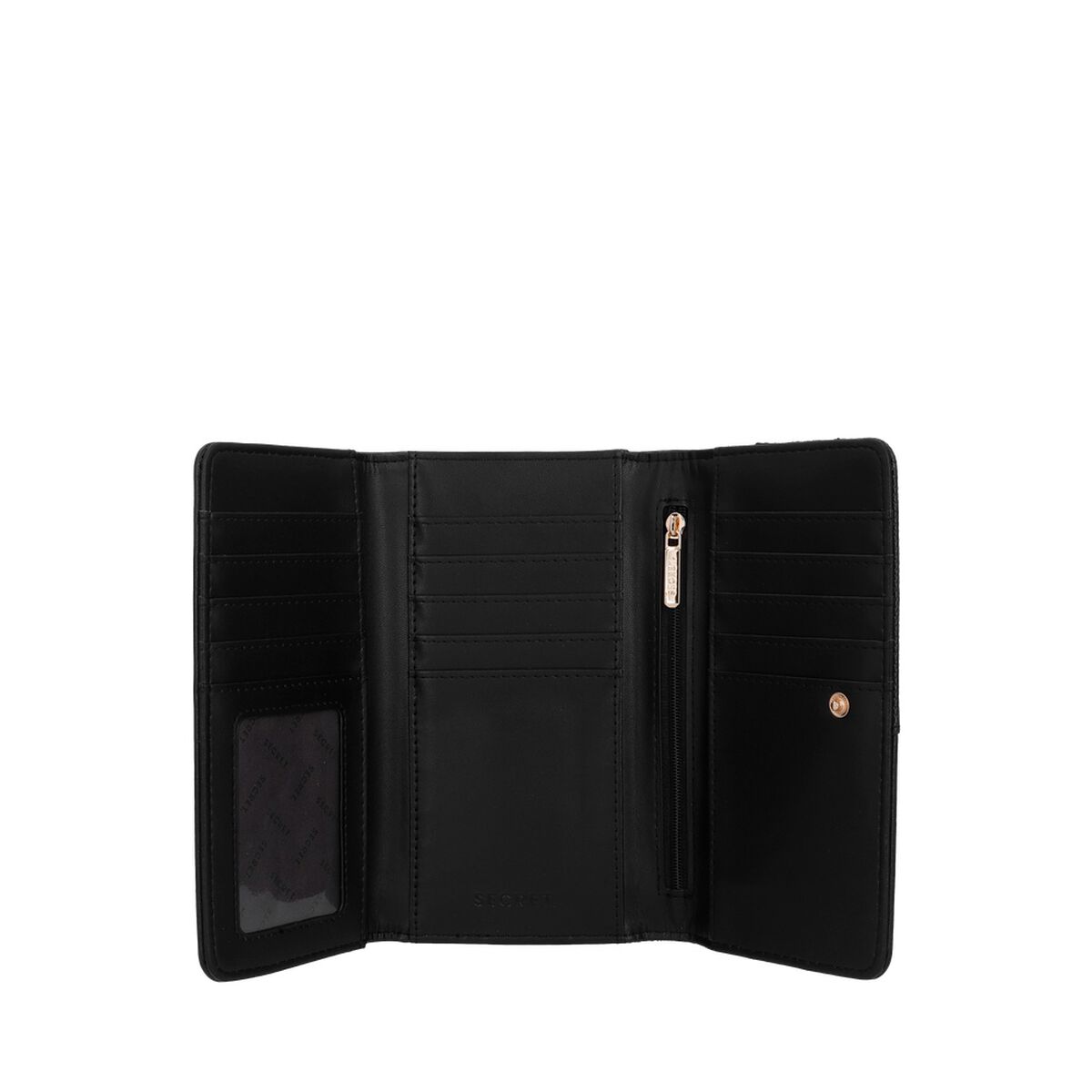 Billetera Secret Cracovia ST6 L Negro