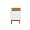 Rack TV Decocasa Flyn Stilo Hasta 75" Off White