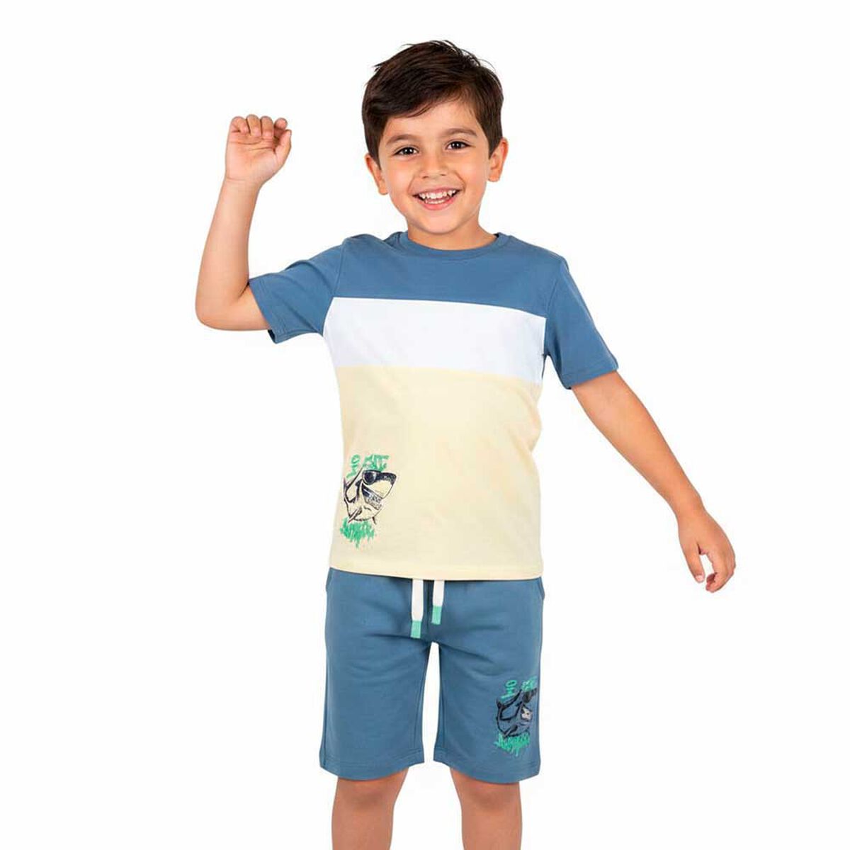 Polera Manga Corta Ni&ntilde;o Chess