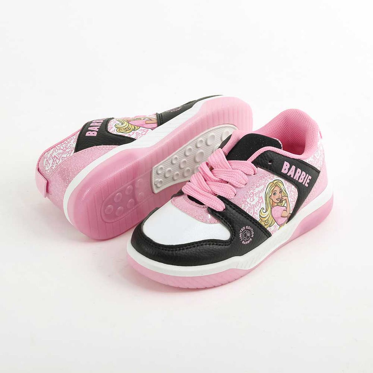 Zapatilla Con Luces Personaje Ni&ntilde;a Barbie