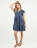 Vestido Corto Manga Corta Mujer Zibel