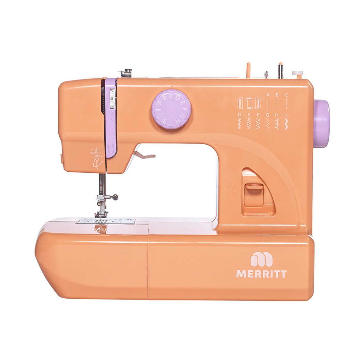 Máquina de Coser Brazo Libre Merritt ME 6 Coral