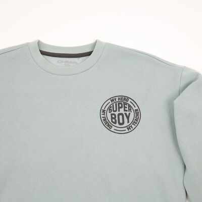 Imagen 2 del producto Polerón Niño Chess Calipso, Denim, Negro, Ocre