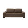 Sofá Furnitech Génova 3 Cuerpos Café