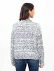 Sweater Con Cierre En Cuello Mujer Icono