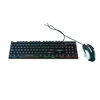 Combo Silla Gamer Njoytech Stratos Roja + Audífonos Over Ear  + Teclado Gamer + Mouse Gamer + Cámara Web + Mousepad + Limpiador