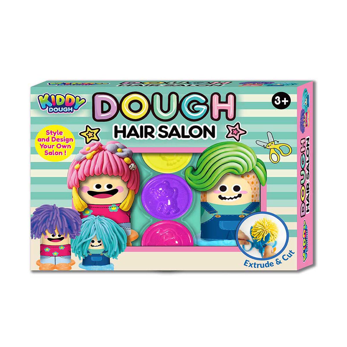 Peluqueria Divertida con Masitas Kiddy Dough