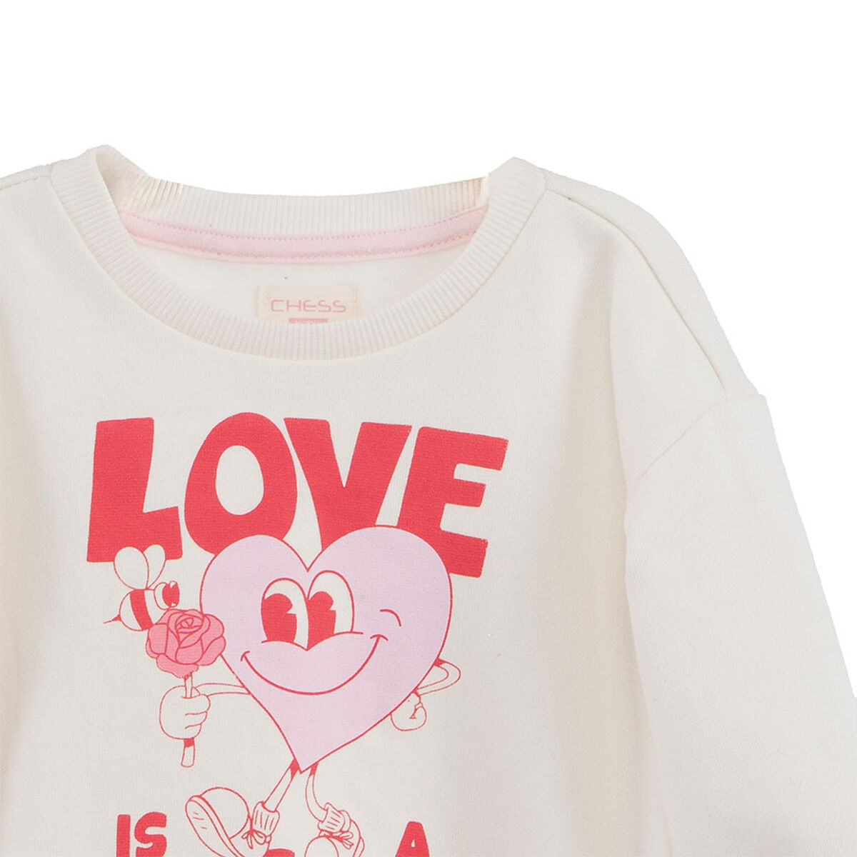 Conjunto Calza+Polerón de Algodón Chess Baby