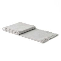 Manta Cannon Chenille Ecru 130x150 cm